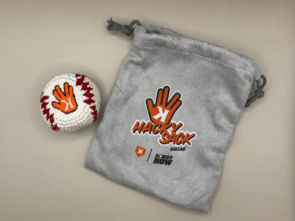 🔥 Pitchers Only x Robby Row Footbag Kickbag Hacky Sack BNWT🔥